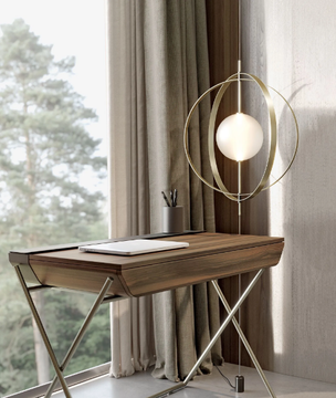 PAPILLON - Dimmable glass and steel ceiling to floor lamp by Bontempi Casa - view 3